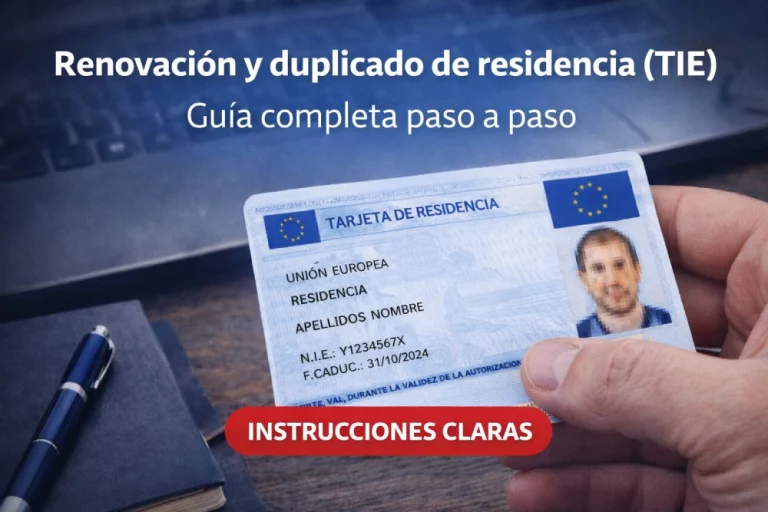 Toma de huellas NIE/TIE