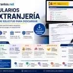 Formularios de Extranjería y modelos de solicitud para descargar