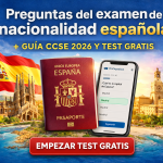 Preguntas examen nacionalidad conocimientos: guía completa