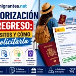 Autorización de regreso: requisitos, formulario EX-13 y cómo solicitarla