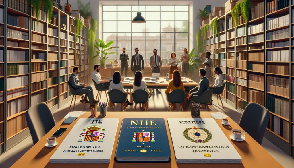 Explicación sobre las diferencias entre el NIE, TIE y certificados de la Unión