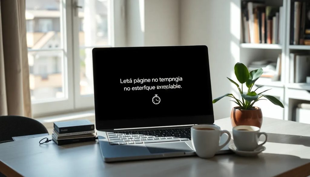The page is temporarily unavailable: causas y soluciones